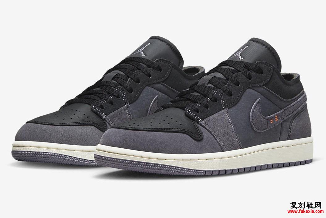 Air Jordan 1 Low Inside Out 黑色 DN1635-001 发布日期