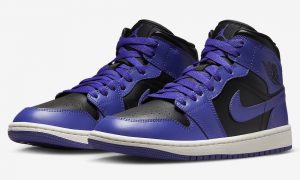 Air Jordan 1 Mid Purple Black BQ6472-051 发布日期