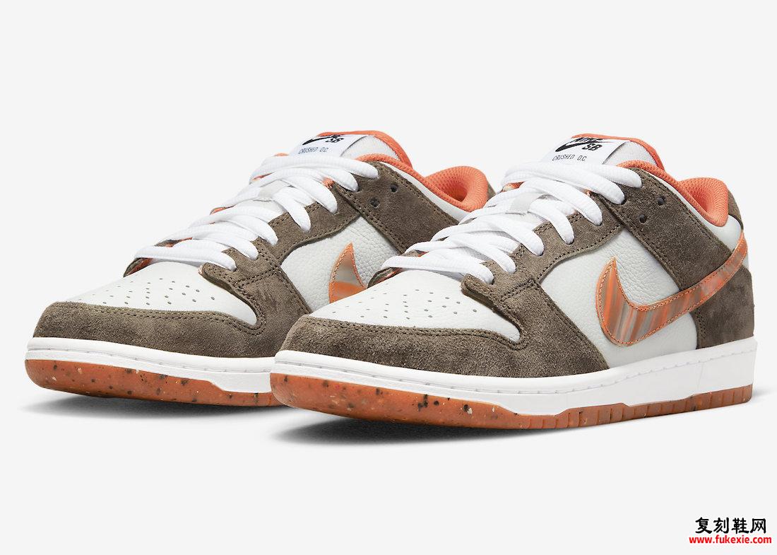 Crushed DC Nike SB Dunk Low DH7782-001 发布日期