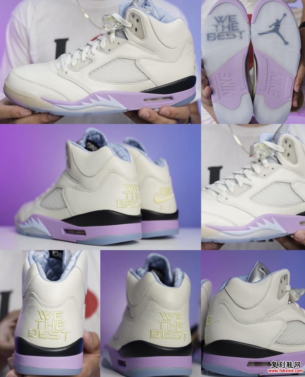 DJ Khaled Air Jordan 5 Sail 发布日期