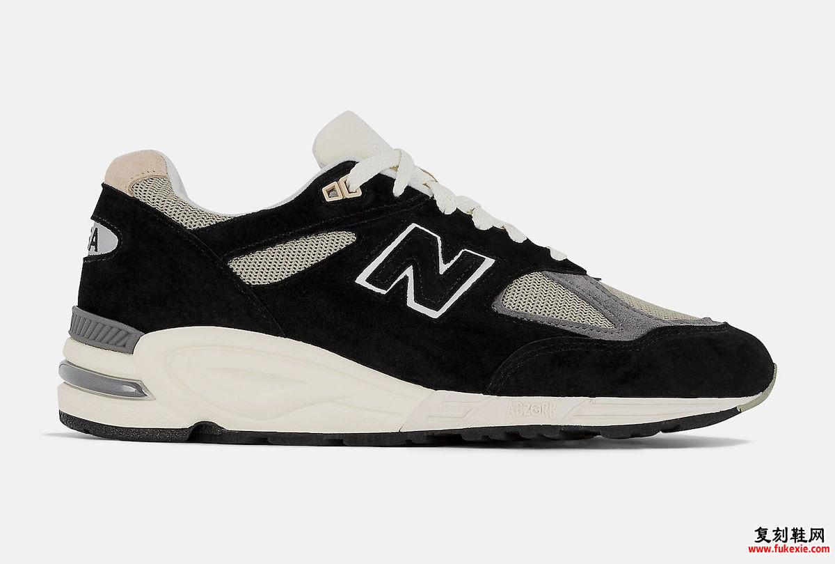 New Balance 990v2 黑色 M990TE2 发布日期