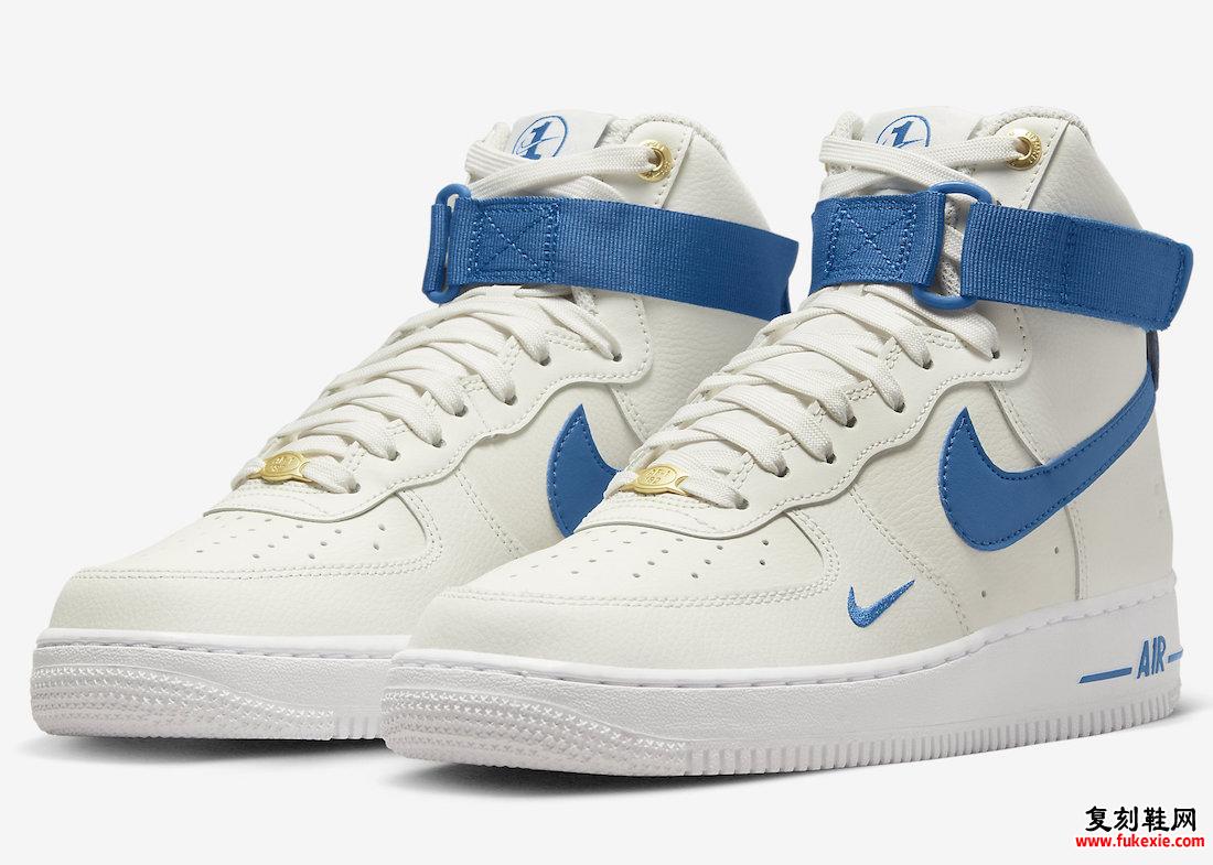 Nike Air Force 1 High White Blue DQ7584-100 发布日期