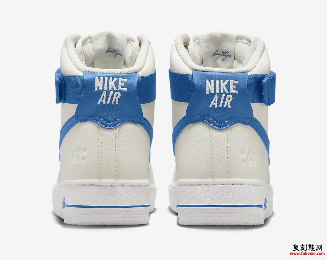 Nike Air Force 1 High White Blue DQ7584-100 发布日期
