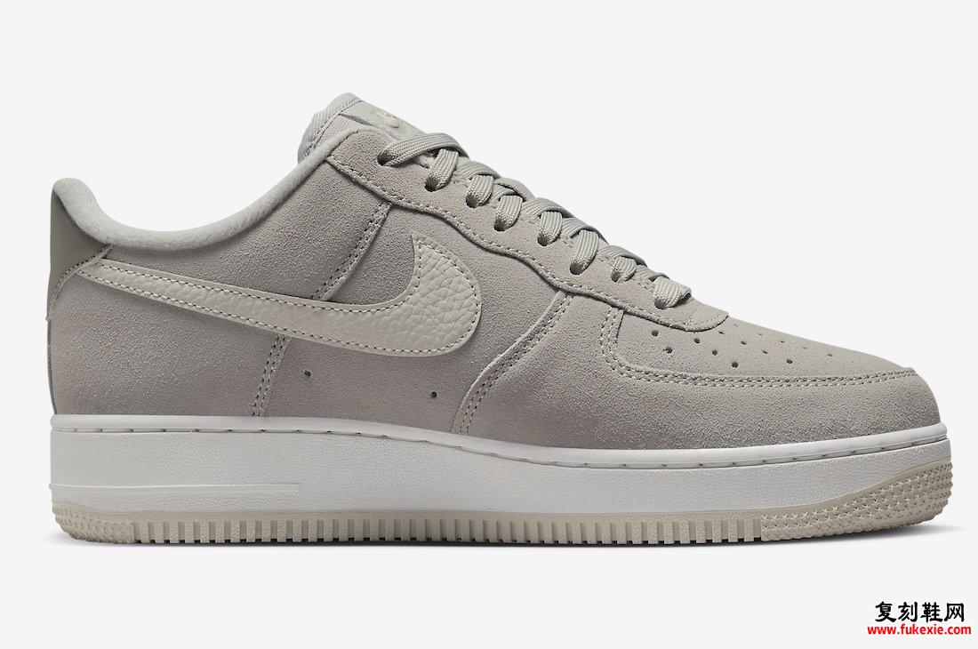 Nike Air Force 1 Low Grey Suede FB8826-001 发布日期