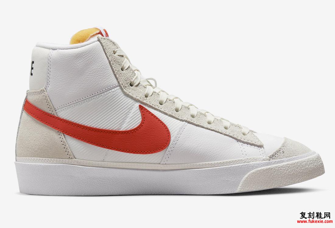 Nike Blazer Mid 77 Remastered DQ7673-101 发布日期