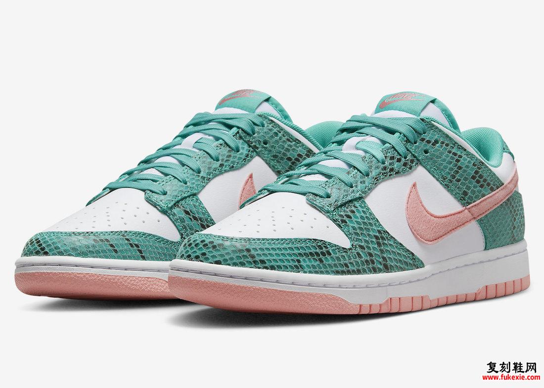 Nike Dunk Low Snakeskin DR8577-300 发布日期 价格