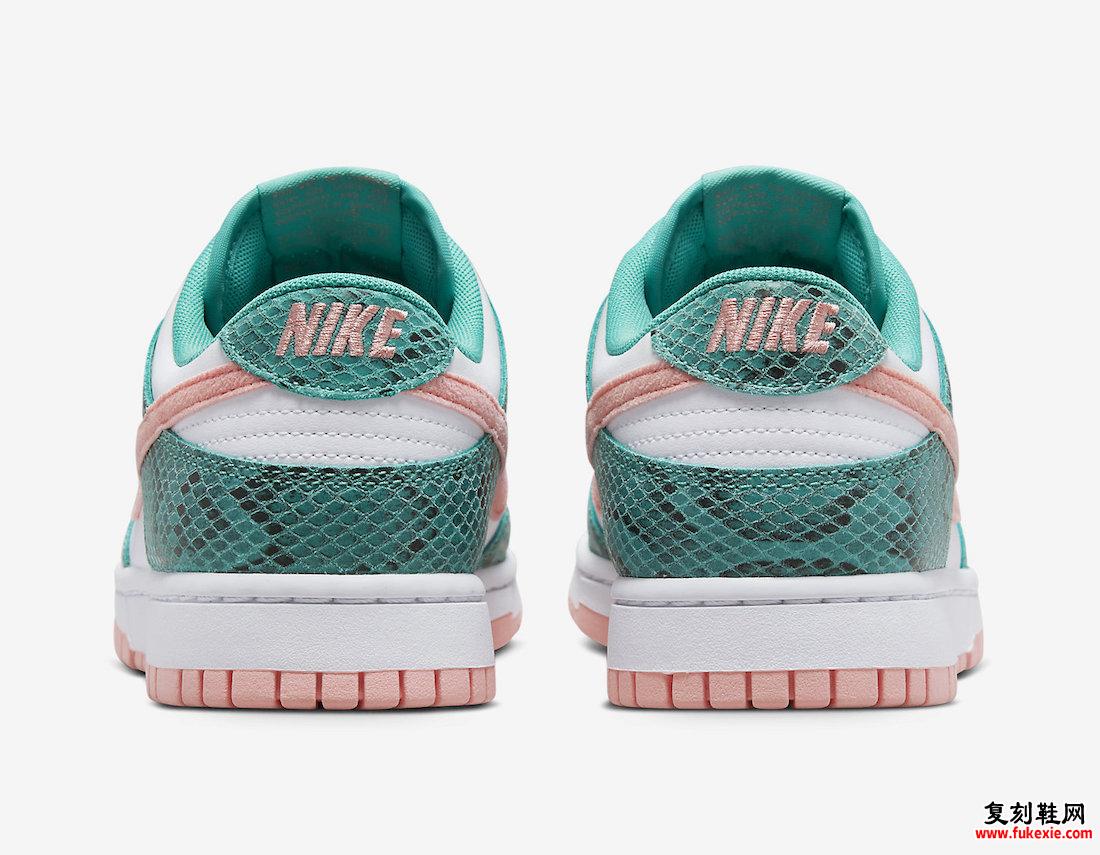 Nike Dunk Low Snakeskin DR8577-300 发布日期 价格