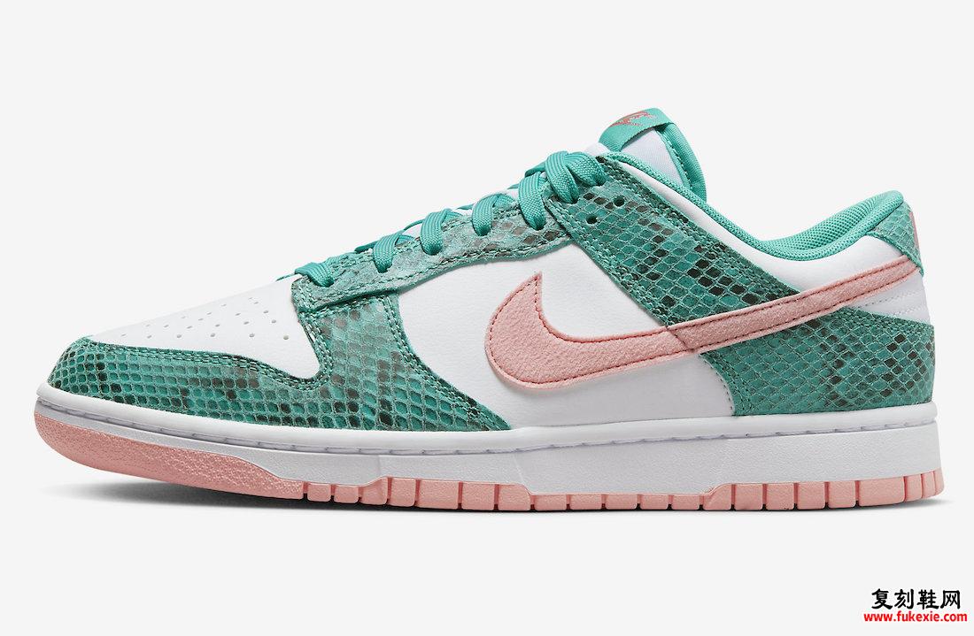 Nike Dunk Low Snakeskin DR8577-300 发布日期 价格