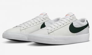 Nike SB Blazer Low Orange Label White Green DR9099-100 发布日期