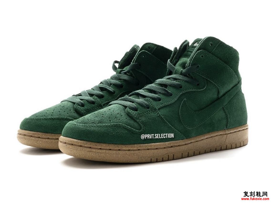 Nike SB Dunk High Decon Gorge Green DQ4489-300 发布日期 定价