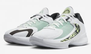 Nike Zoom Freak 4 White Black Barely Volt GS DQ0553-100 发布日期