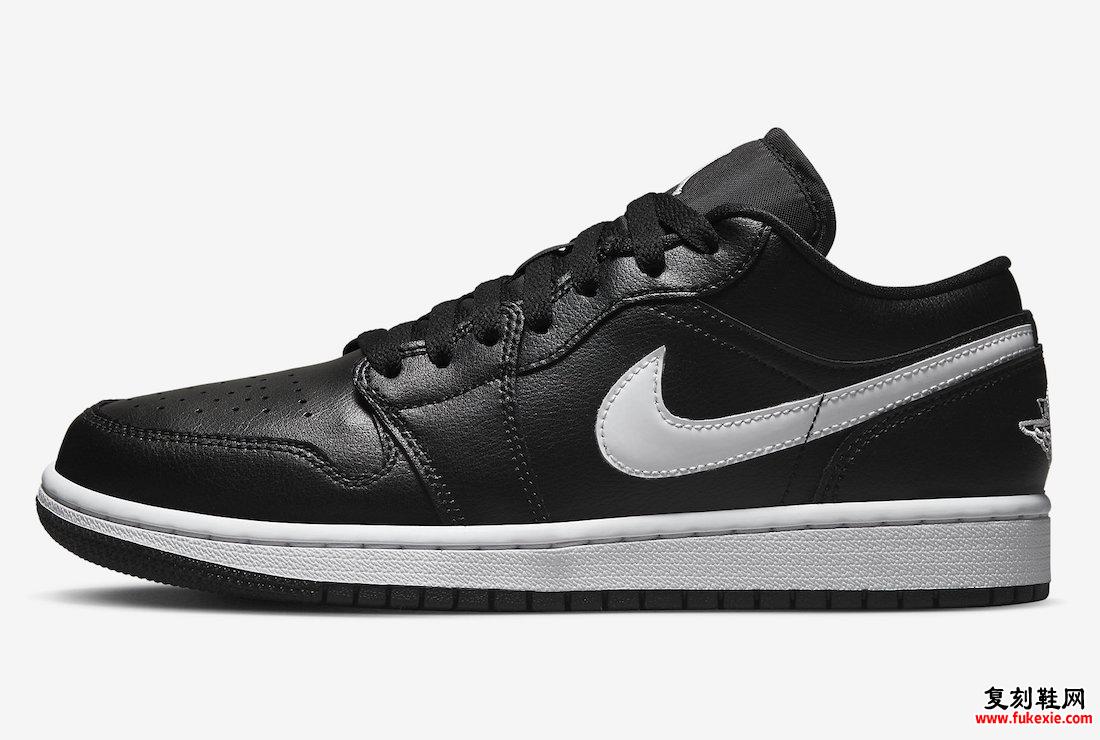 Air Jordan 1 Low Black White DV0990-001 发布日期