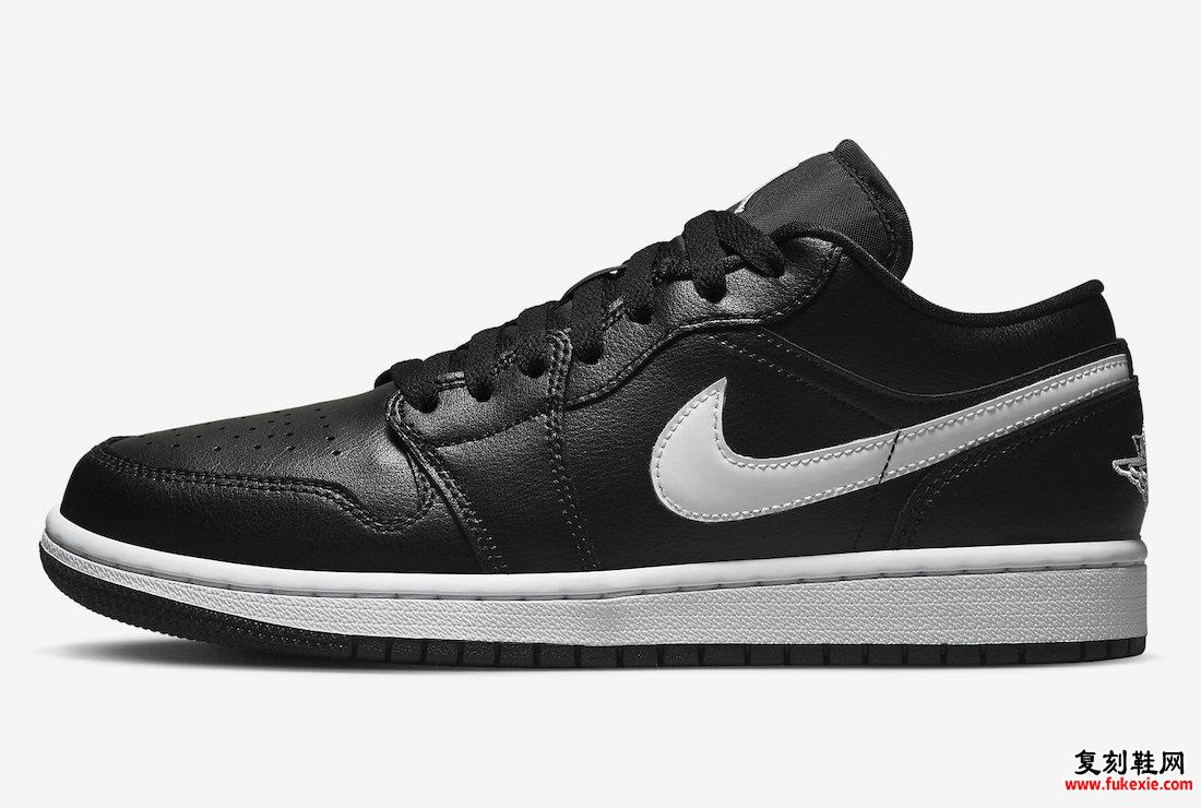 Air Jordan 1 Low Black White DV0990-001 发布日期