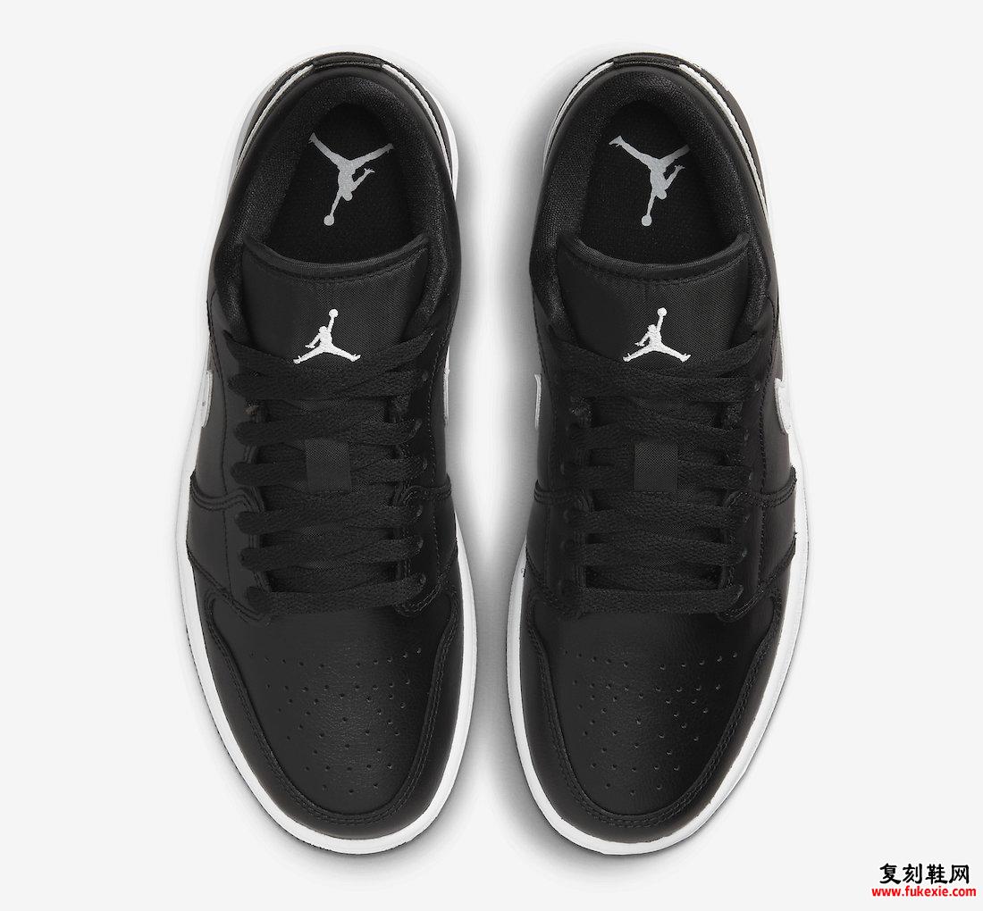 Air Jordan 1 Low Black White DV0990-001 发布日期