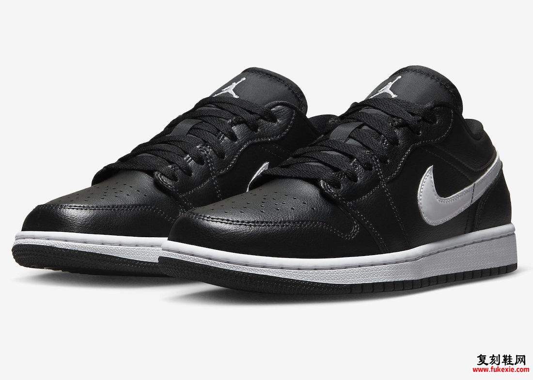 Air Jordan 1 Low Black White DV0990-001 发布日期