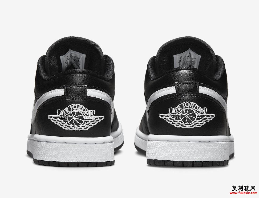 Air Jordan 1 Low Black White DV0990-001 发布日期