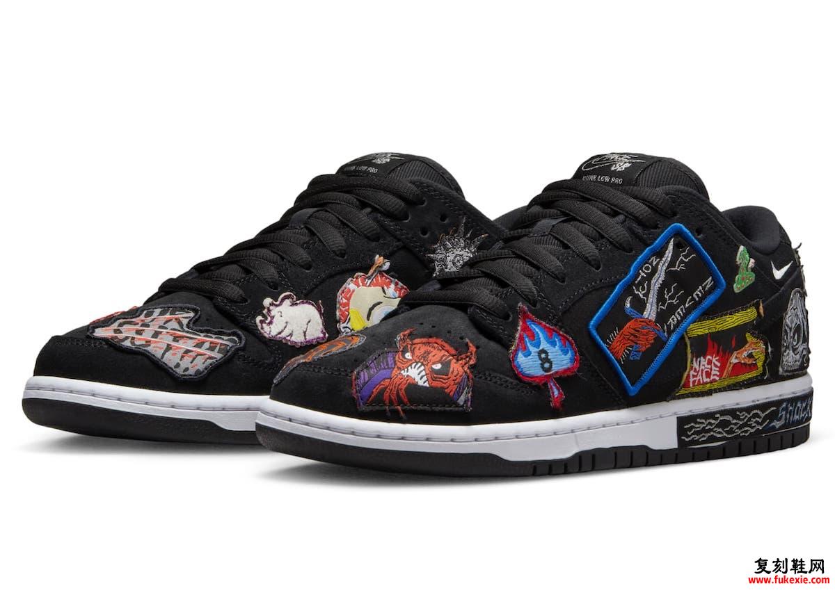 Neckface Nike SB Dunk Low DQ4488-001 发布日期