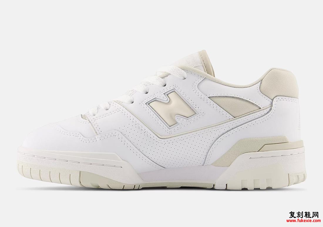 New Balance 550 白色米色 BBW550WS 发布日期