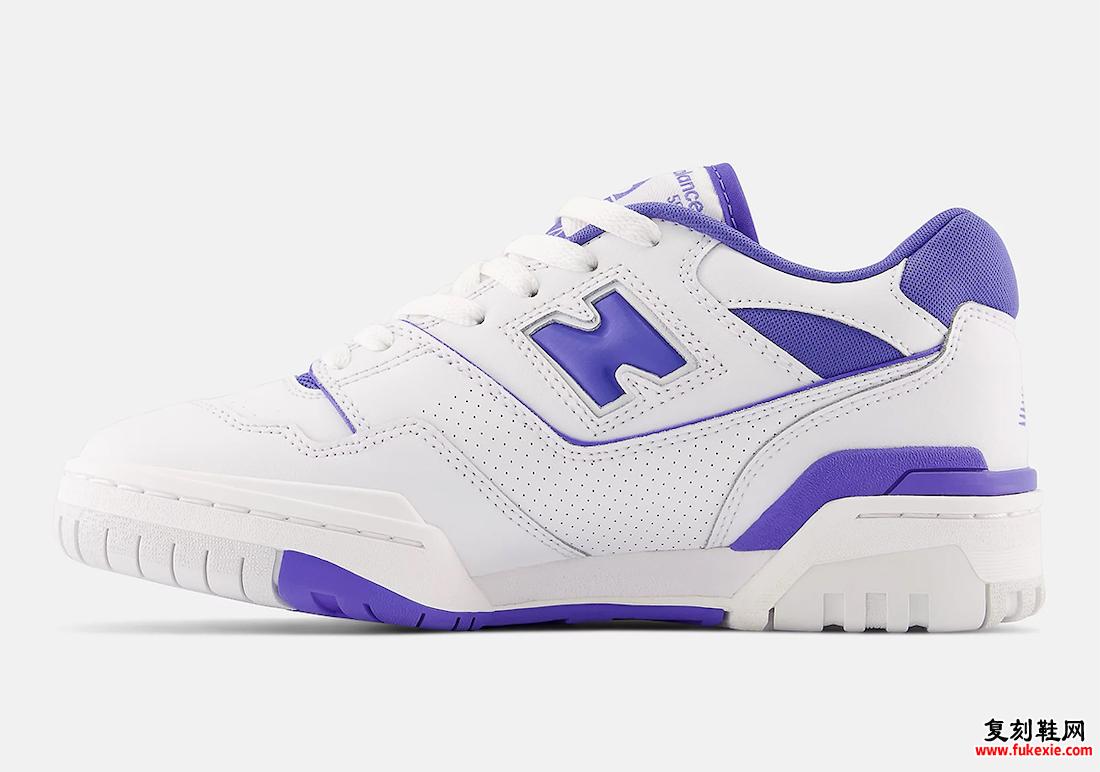 New Balance 550 白色紫色 BBW550WB 发布日期
