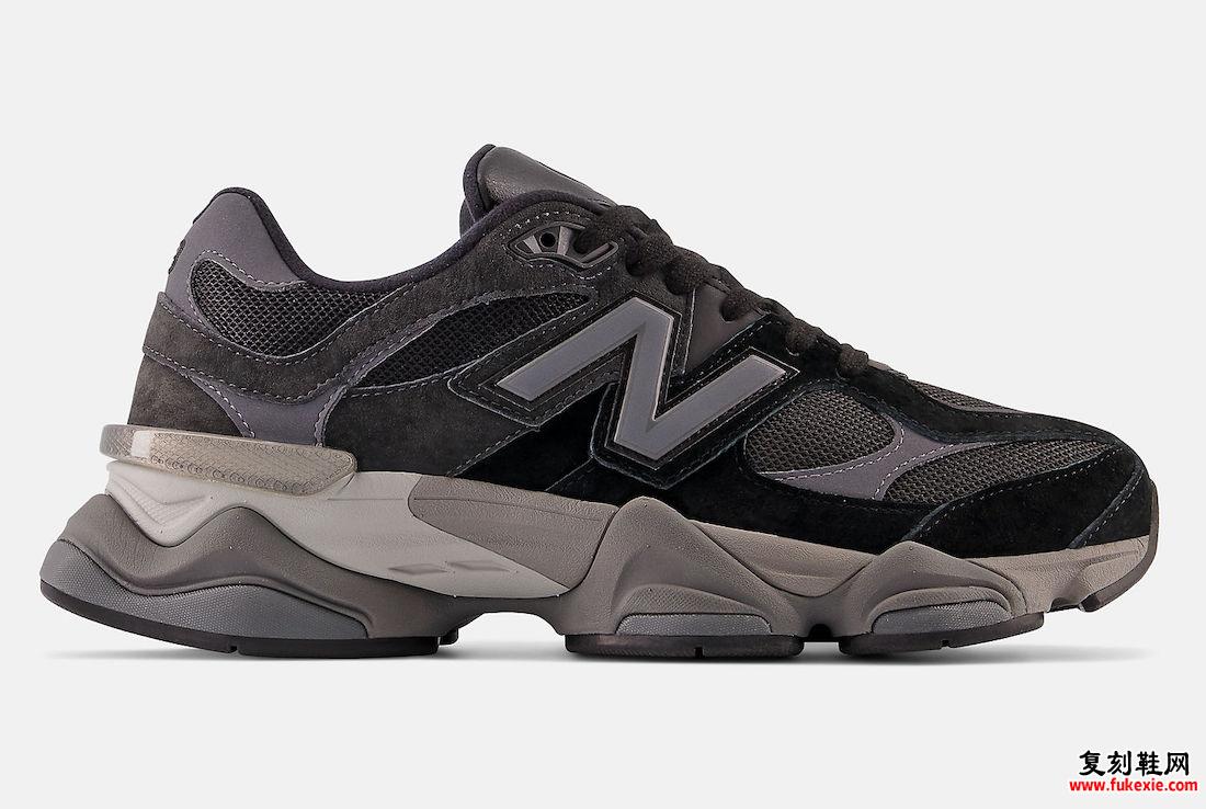 New Balance 9060 黑色 Castlerock U9060BLK 发布日期