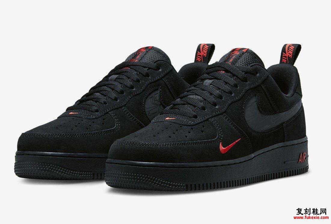 Nike Air Force 1 Low 黑橙 DZ4514-001 发布日期