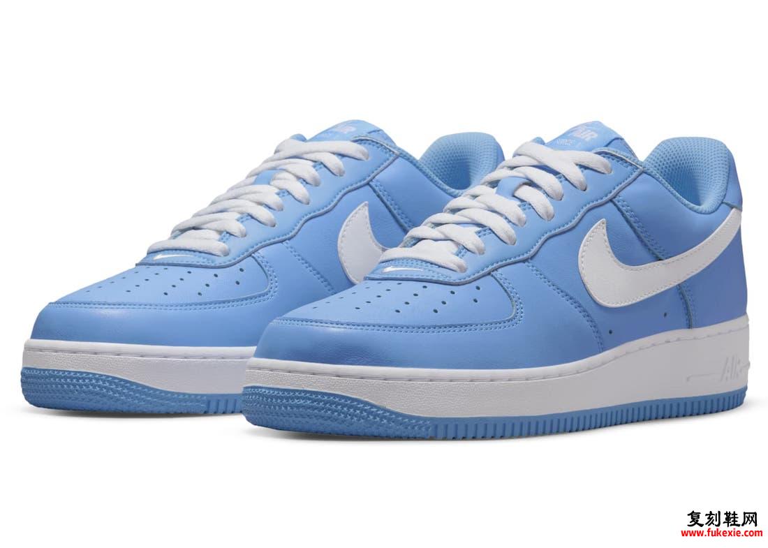 Nike Air Force 1 Low since 82 University Blue DM0576-400 发布日期