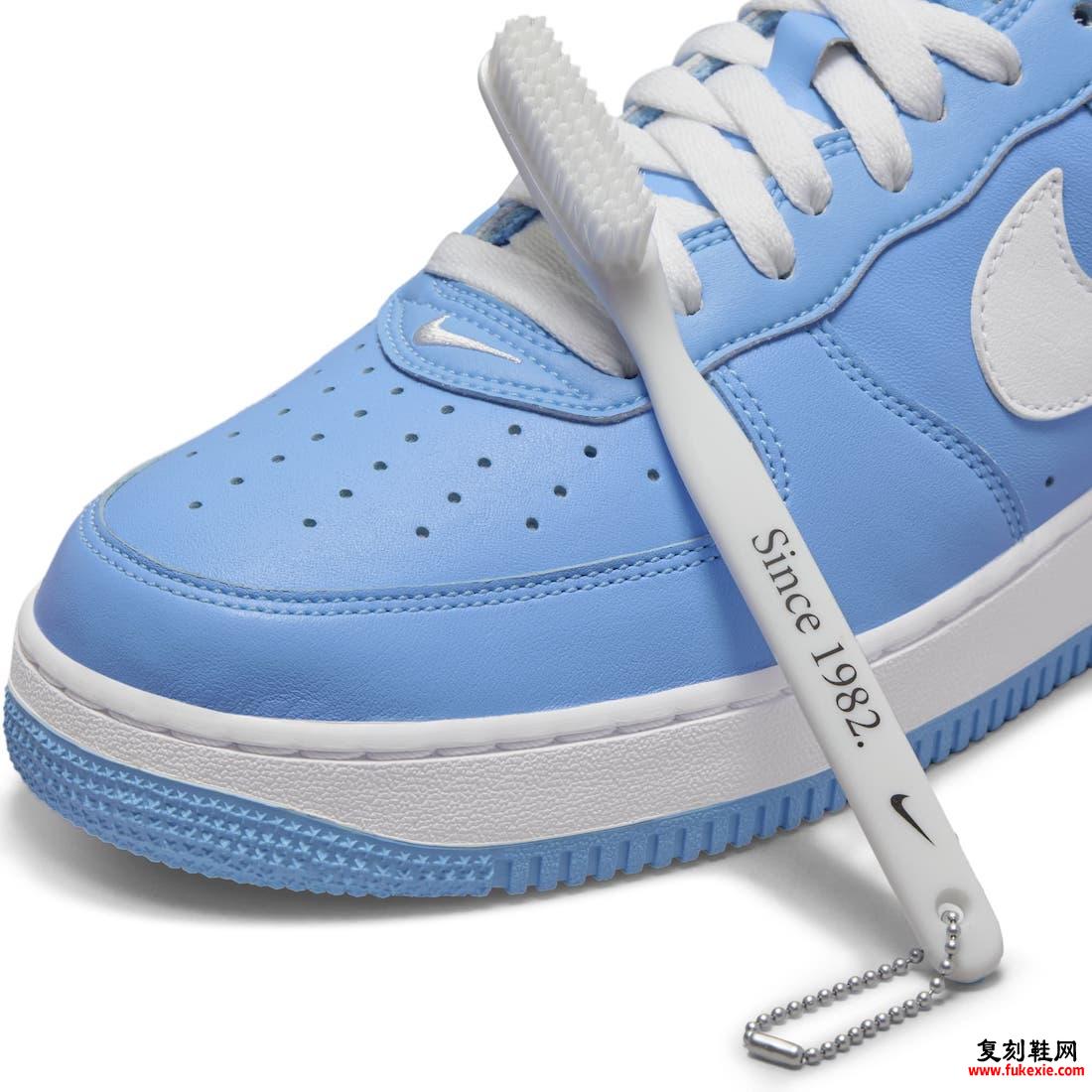 Nike Air Force 1 Low since 82 University Blue DM0576-400 发布日期