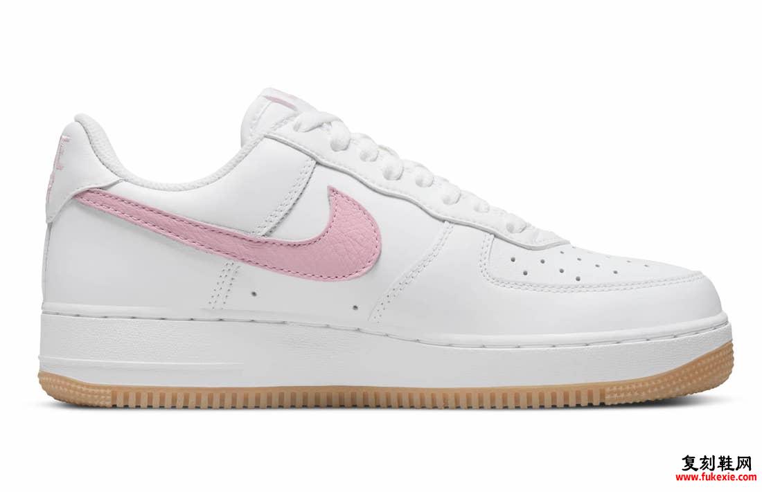 Nike Air Force 1 since 82 White Pink Gum DM0576-101 发布日期