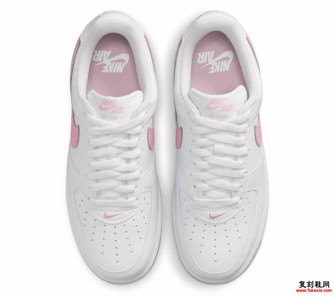 Nike Air Force 1 since 82 White Pink Gum DM0576-101 发布日期