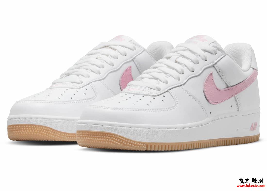 Nike Air Force 1 since 82 White Pink Gum DM0576-101 发布日期