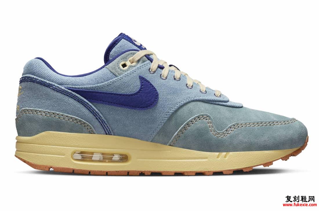 Nike Air Max 1 Premium Mineral Slate Denim DV3050-300 发布日期