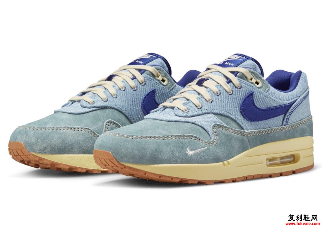 Nike Air Max 1 Premium Mineral Slate Denim DV3050-300 发布日期