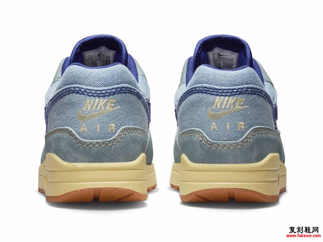 Nike Air Max 1 Premium Mineral Slate Denim DV3050-300 发布日期