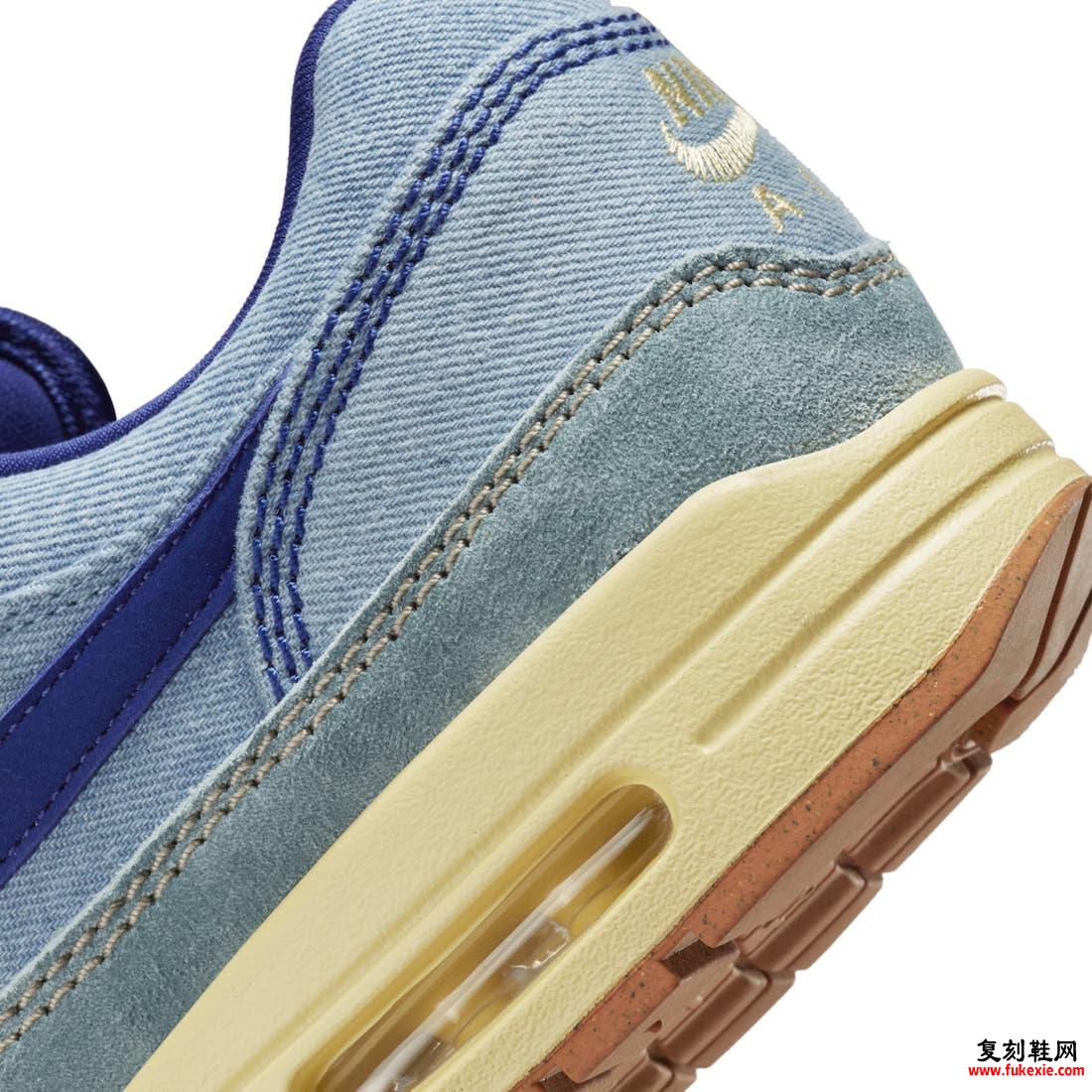 Nike Air Max 1 Premium Mineral Slate Denim DV3050-300 发布日期