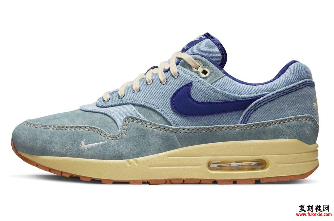 Nike Air Max 1 Premium Mineral Slate Denim DV3050-300 发布日期