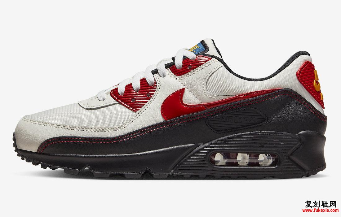 Nike Air Max 90 SE Sail University Red DX3276-133 发布日期