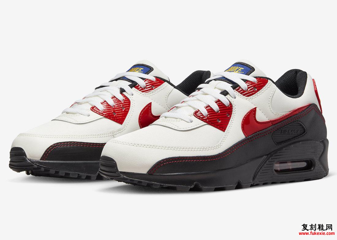 Nike Air Max 90 SE Sail University Red DX3276-133 发布日期