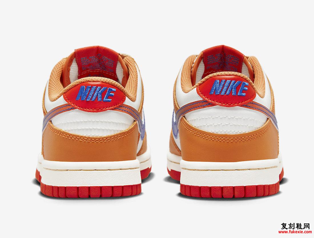 Nike Dunk Low GS Hot Curry Sail DH9765-101 发布日期