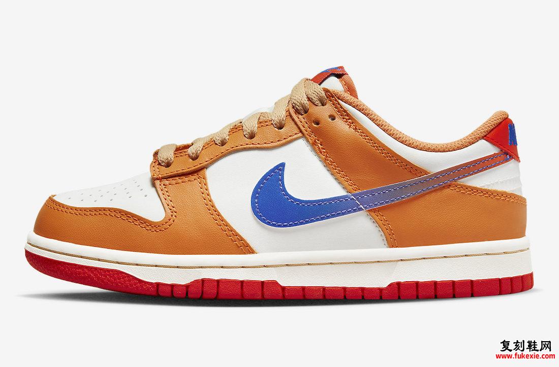 Nike Dunk Low GS Hot Curry Sail DH9765-101 发布日期