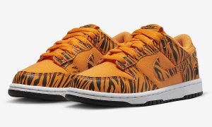 Nike Dunk Low Tiger Stripes 发布日期