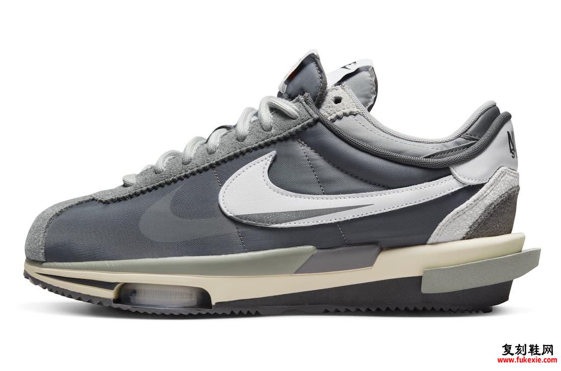 Sacai Nike Cortez Grey DQ0581-001 发布日期