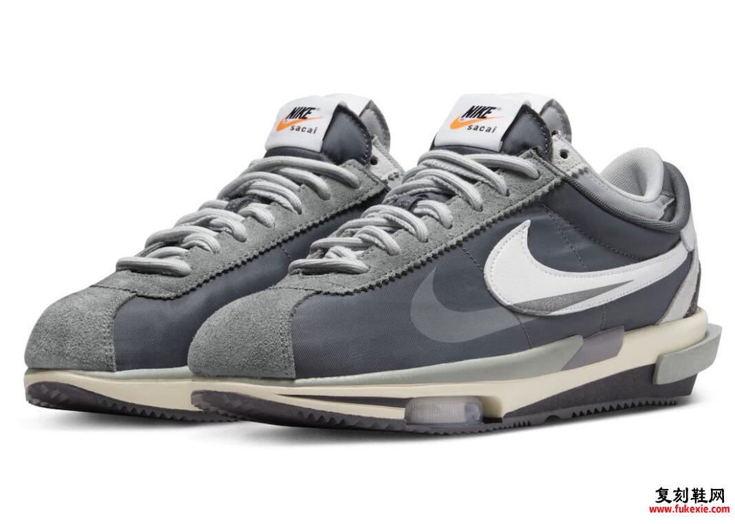 Sacai Nike Cortez Grey DQ0581-001 发布日期