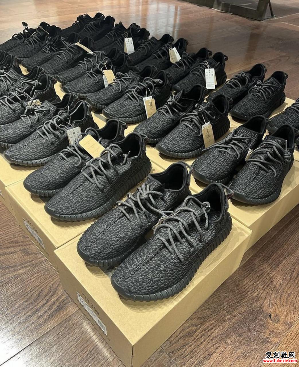 adidas Yeezy Boost 350 Pirate Black 2023 发布日期 BB5350