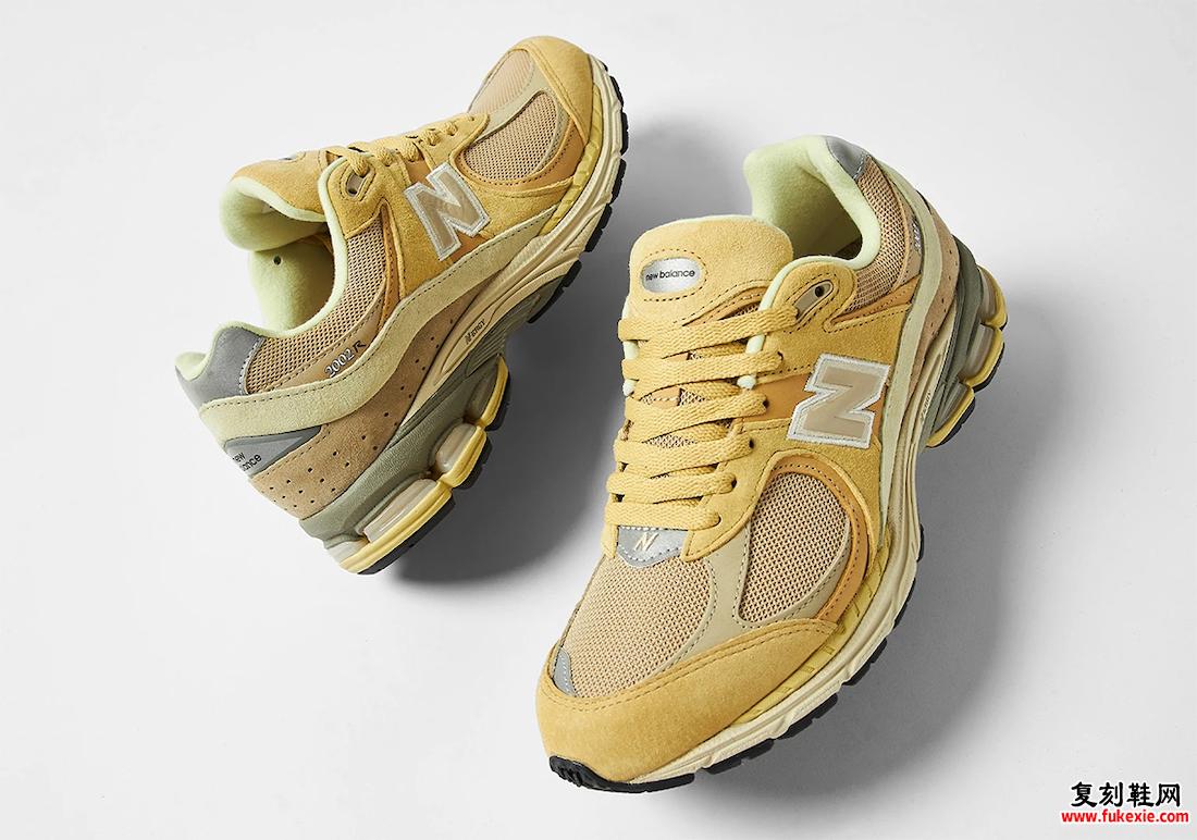 AURALEE x New Balance 2002R 黄色 M2002RA1 发布日期