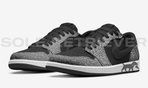 Air Jordan 1 Low OG Black Elephant CZ0790-001 发布日期