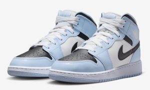 Air Jordan 1 Mid GS 冰蓝色 555112-401 发布日期