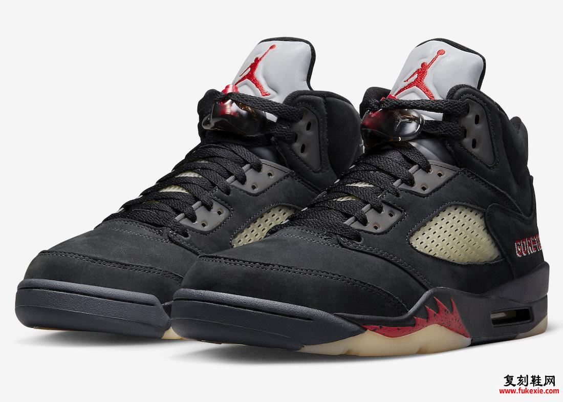 Air Jordan 5 Gore-Tex Off Noir DR0092-001 发售日期 价格