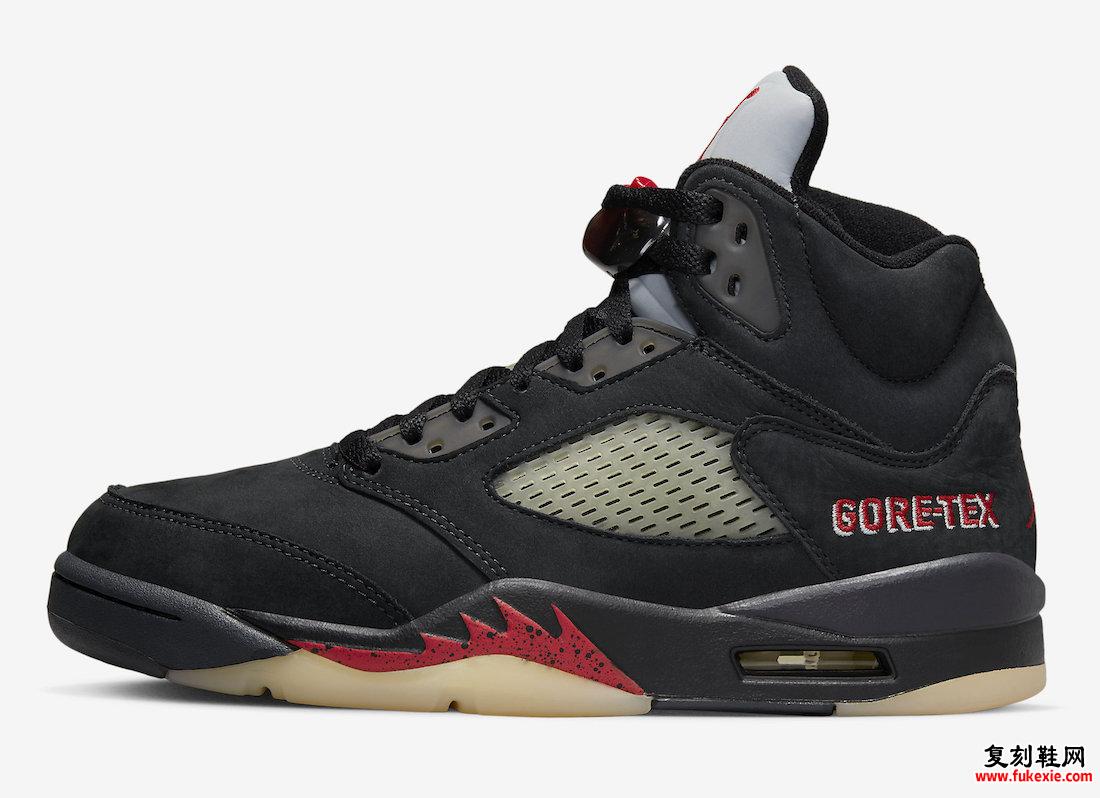 Air Jordan 5 Gore-Tex Off Noir DR0092-001 发售日期 价格