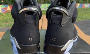 Air Jordan 6 Black Metallic Silver Chrome DX2836-001 发布日期