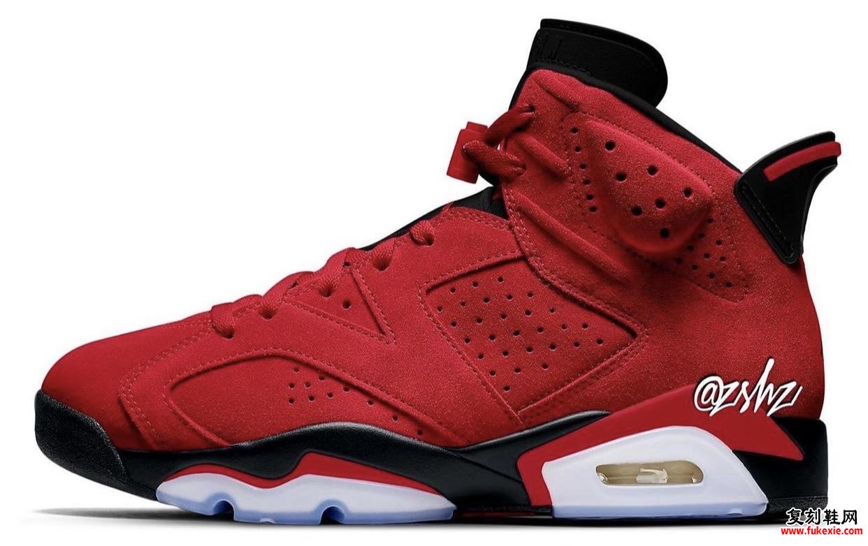 Air Jordan 6 Toro Varsity Red CT8529-600 2023 发布日期模拟